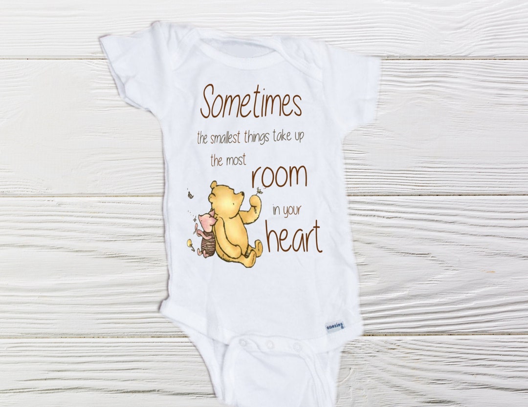 Winnie the Pooh Onesie Baby Shower Gift Unique Baby Gift - Etsy