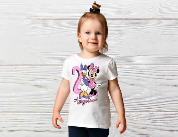 Minnie and Daisy Shirt Girl Minnie Daisy Birthday Shirt | Etsy
