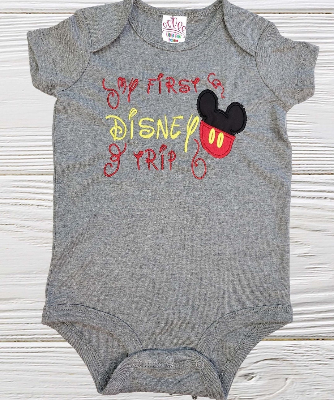 first disney trip onesie