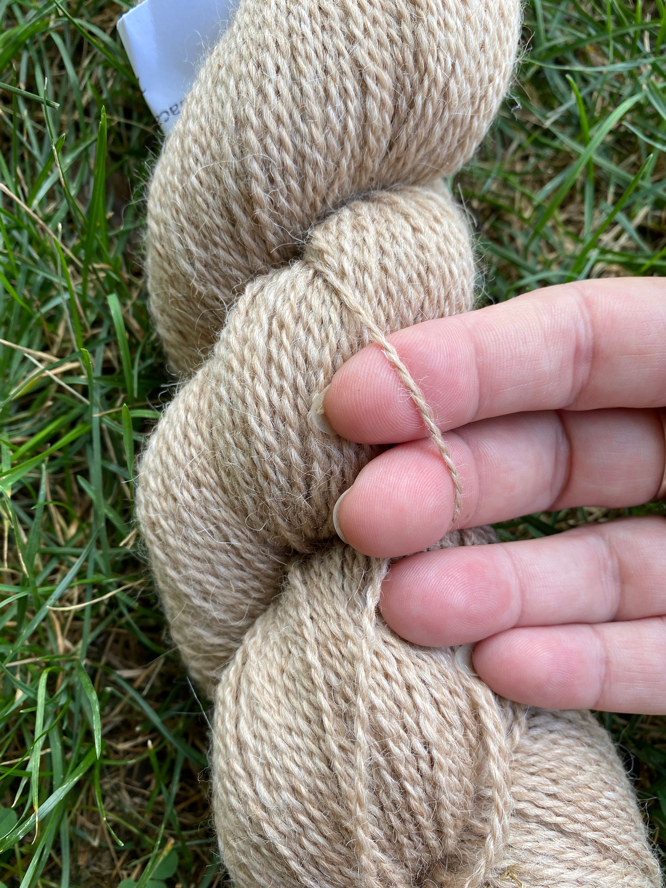 Tan Alpaca Yarn 50 Percent Suri Percent Huacaya 30 Percent Etsy