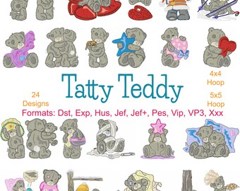 tatty teddy cross stitch patterns
