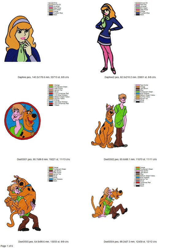 scooby doo characters names