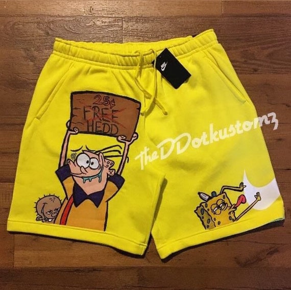 spongebob nike shorts