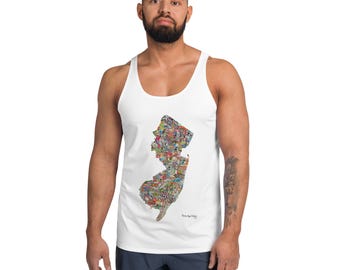 Uniseks Garden State Culture-tanktop