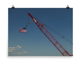 Stafford Twp - American Flag - Printed Photo