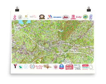Summit / Millburn / Maplewood Map