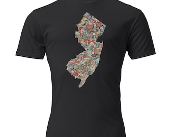 Unisex Garden State Culture Fitted T-Shirt
