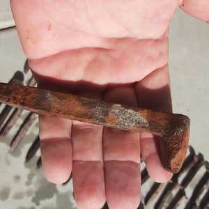 Railroad spikes from the early American Union pacific railroad.