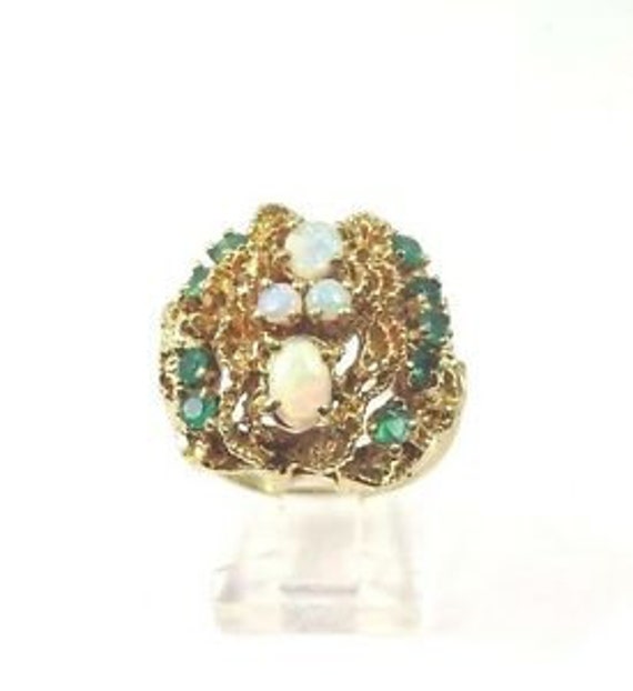 14k Yellow Gold Women's Vintage Estate Jewelry Co… - image 3