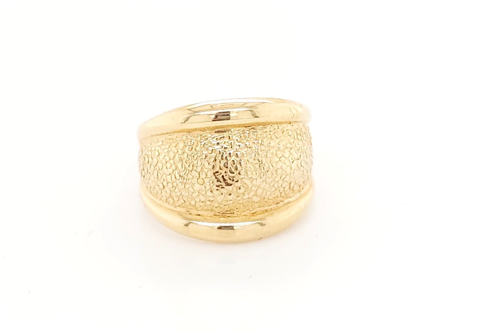 18k Yellow Gold Vintage Milor Italian Women's Ring