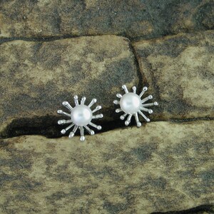 Splish Splash Earring Jacket post or one piece Stud
