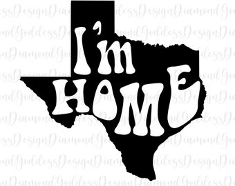 Texas svg,home Svg, Texas star SVG Map, home, State, SVG, DxF, EpS, Quote SVG, Cut File, Cricut, Silhouette, Instant download, Iron Transfer