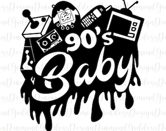 Download 90s Baby Svg Etsy