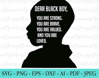 Download Black Boy Svg Etsy