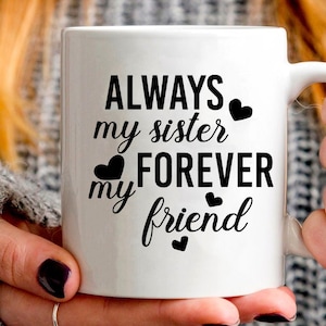 Immer meine Schwester für immer mein Freund SVG, PNG, Schwester Svg, Freund, motivierende Zitat, inspirierende Zitat Svg, geschnitten Datei Cricut, Silhouette