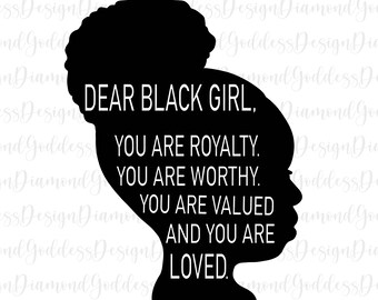 Download Black Princess Svg Etsy