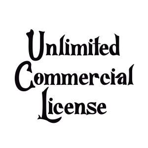 Unlimited commercial license for all images