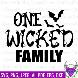 Une famille sorcière svg- Halloween SVG - Witch svg - Téléchargement numérique effrayant -mom life Svg, PNG, Chemise de famille svg - Chemise d’Halloween - Cricut