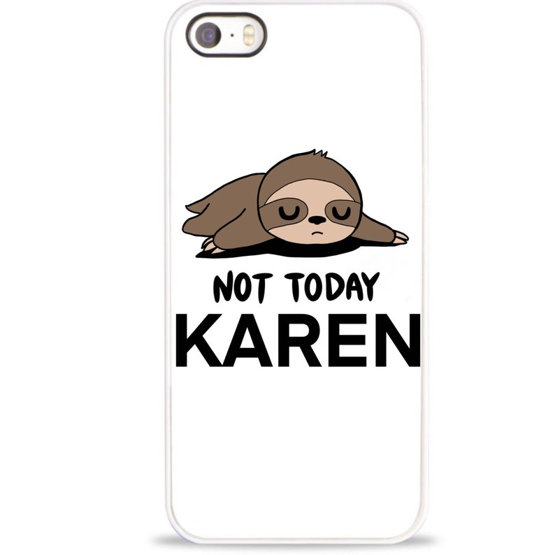 Download Not Today Karen Sloth SVG Sloth Clipart Cute Sloth Sloth | Etsy