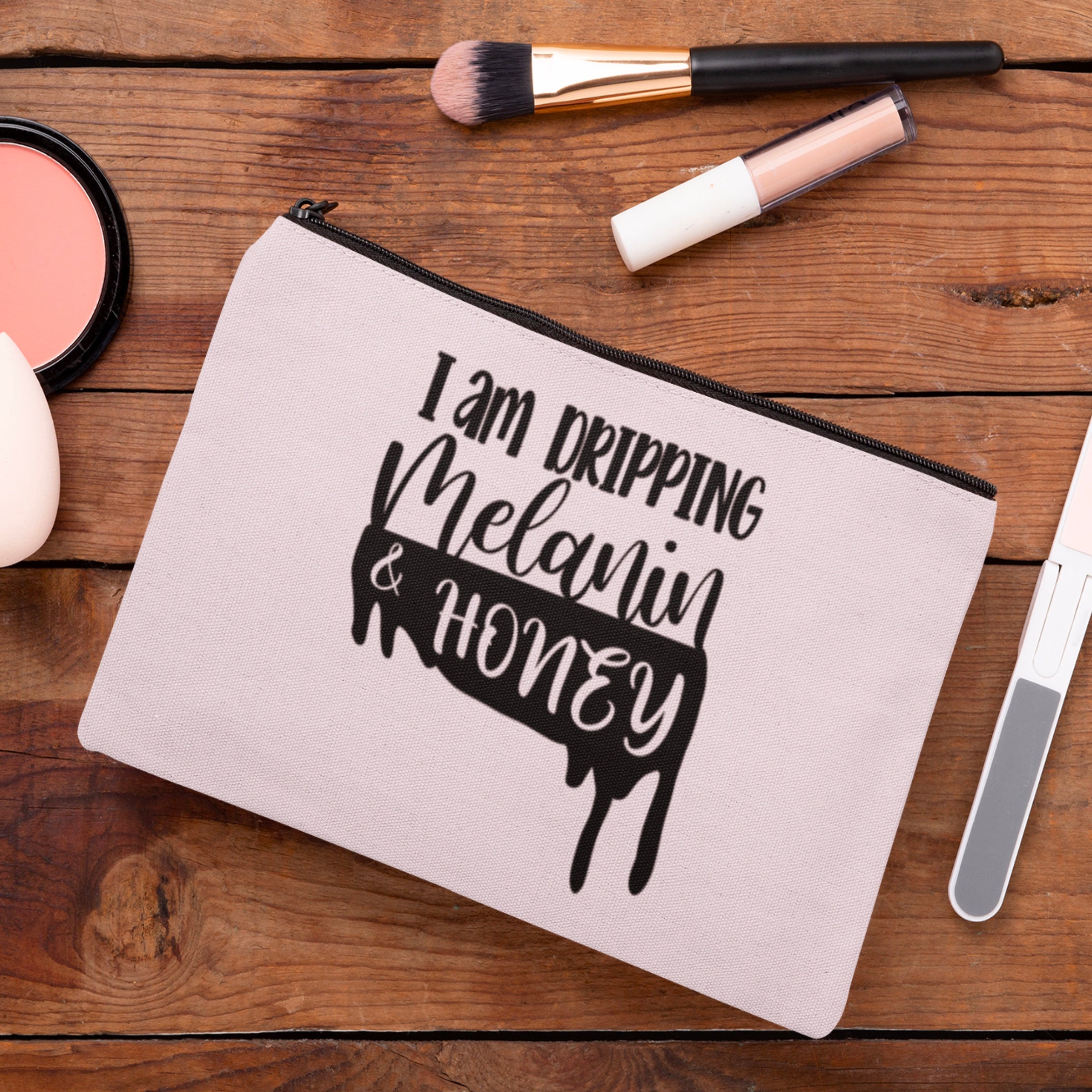 I am dripping melanin and honey svg blm melanin svg girl  etsy