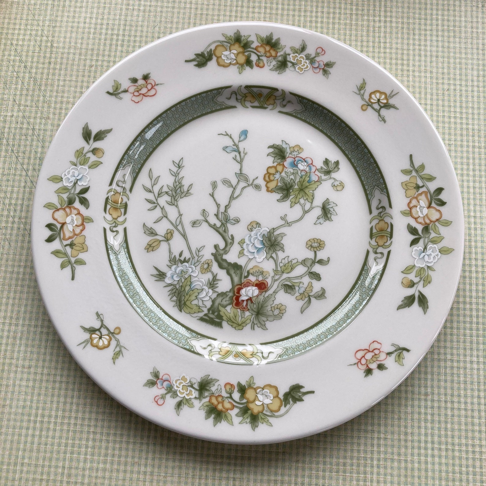 Royal Doulton Tonkin Plate Side Salad Indian Tree Etsy