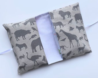Jungle Safari, Nappy & Wipes Holder, Wallet, Diaper Bag, Nappy Case, Handmade, New baby, New mum gift, UK