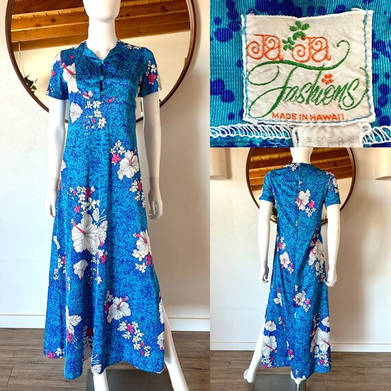 70sヴィンテージアロハ セットアップ ハワイ製 デッドストック