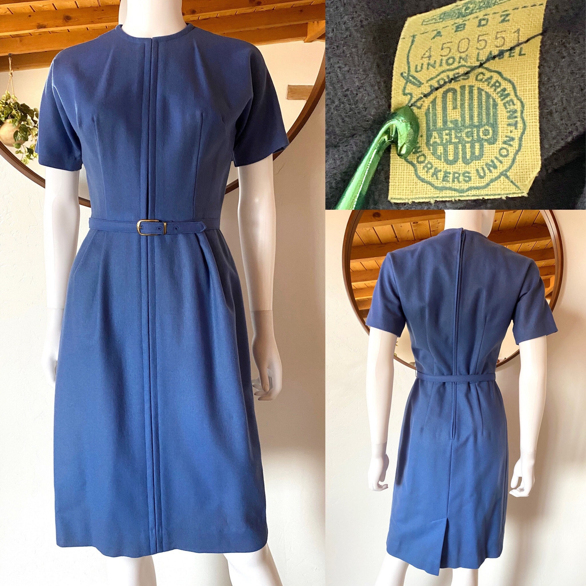 1950's Volup Crimson Wiggle Dress With Matching Belt – Hello Tallulah