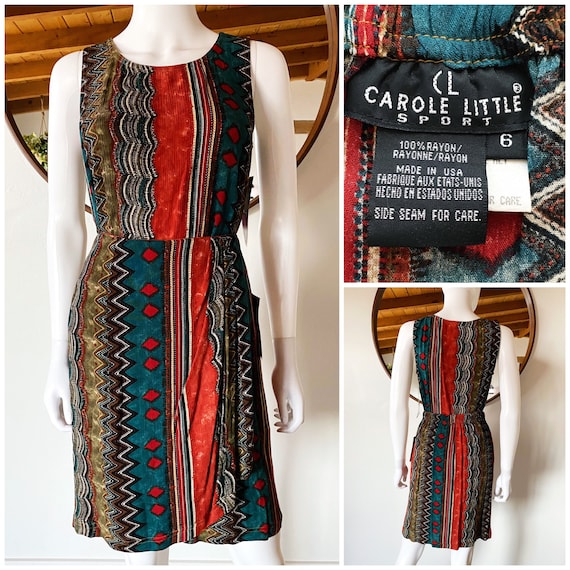 Vintage 90's Deadstock Carole Little 2 Piece Shor… - image 1