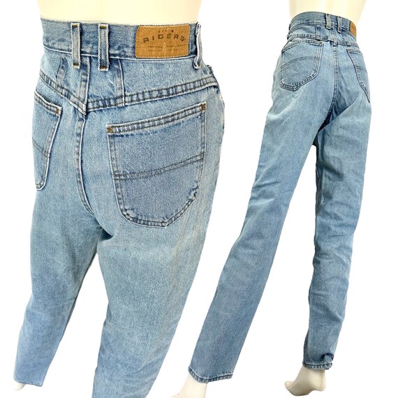 Vintage 90's Denim Riders Light Wash High Waisted Jeans 28