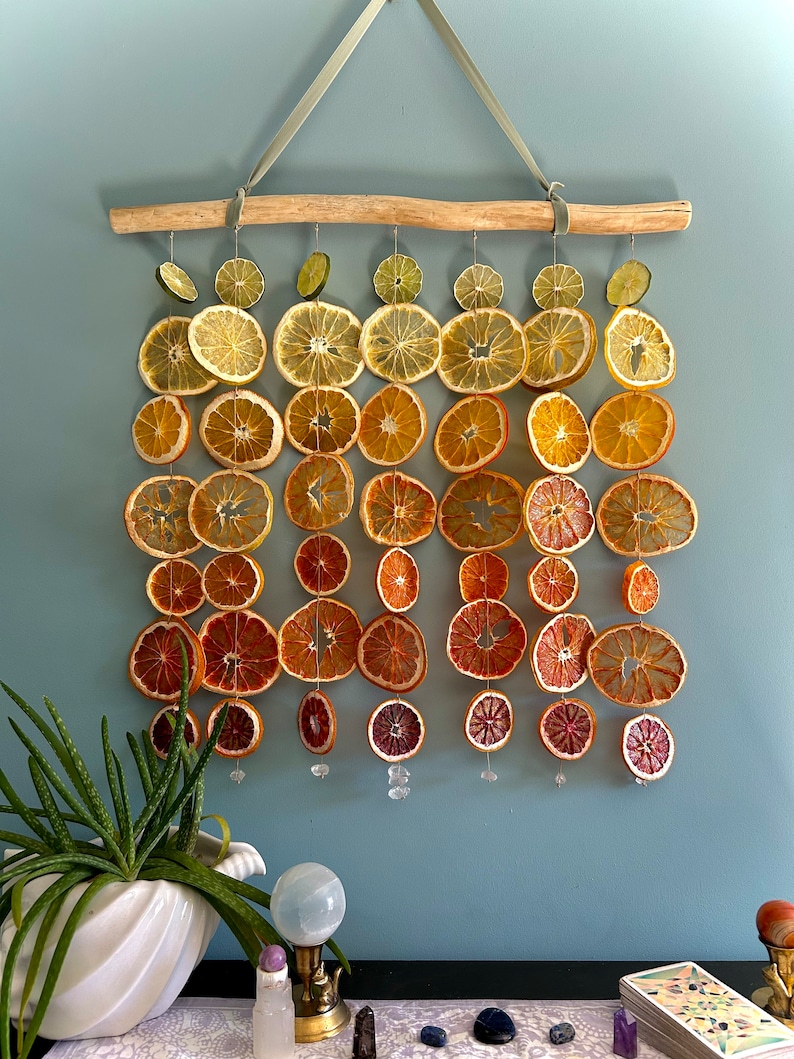 Sunrise Citrus Wall Hanging - Etsy