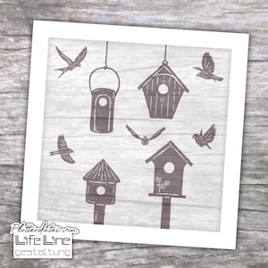 Cutting File NEST BOXES svg + dxf