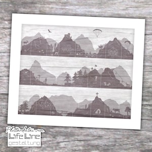 Plotterbestand IN DE BERGEN svg + dxf