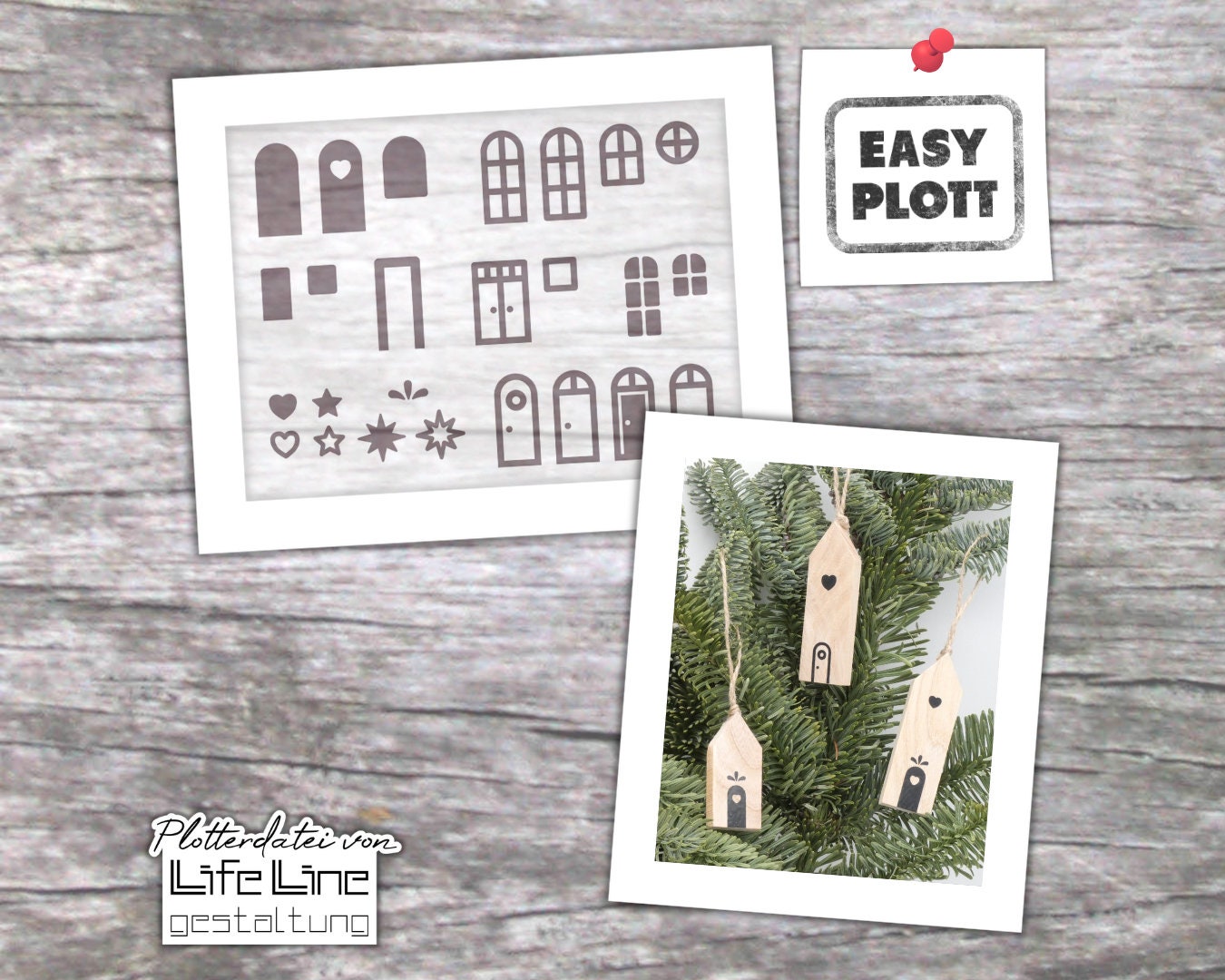 Plotter File BLOCK HOUSES Svg + Dxf - Etsy