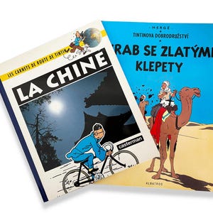 Rare Les Carnets De Route De Tintin | Czech The Adventures of Tintin