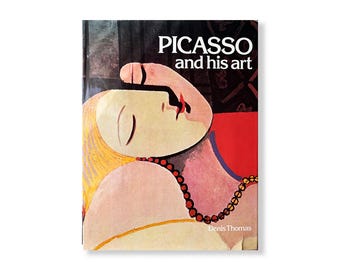 Picasso and His Art 1975 Vintage Coffee Table Book, MCM Decor, Apartment Decor, Table Decor, Architecture Book, Design Book