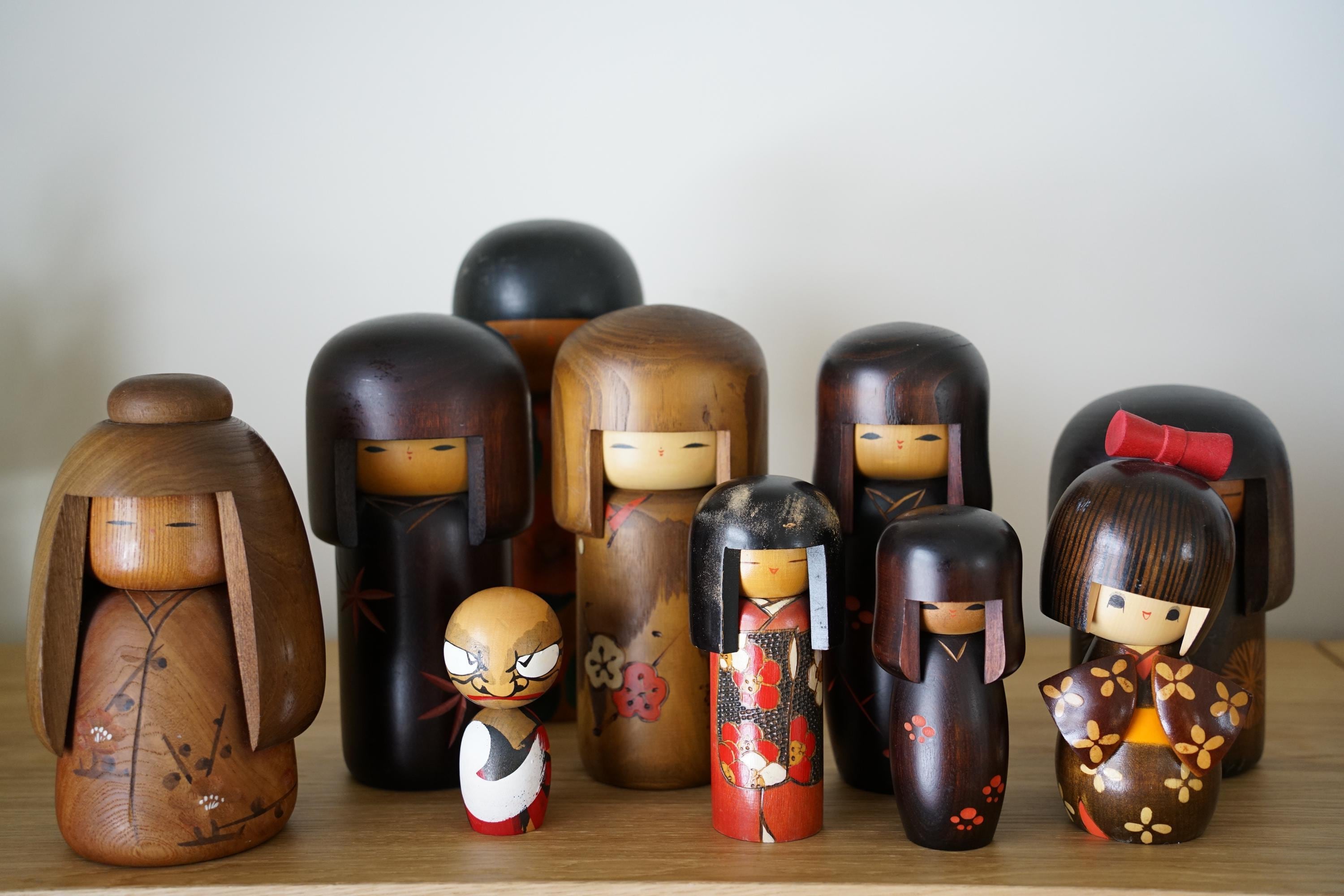 Okamoto Usaburo 岡本卯三郎 25cm Set of 3 Usaburo Okamoto - Etsy