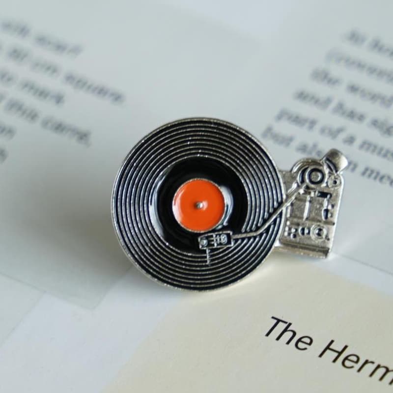 Record Player Pin - Etsy