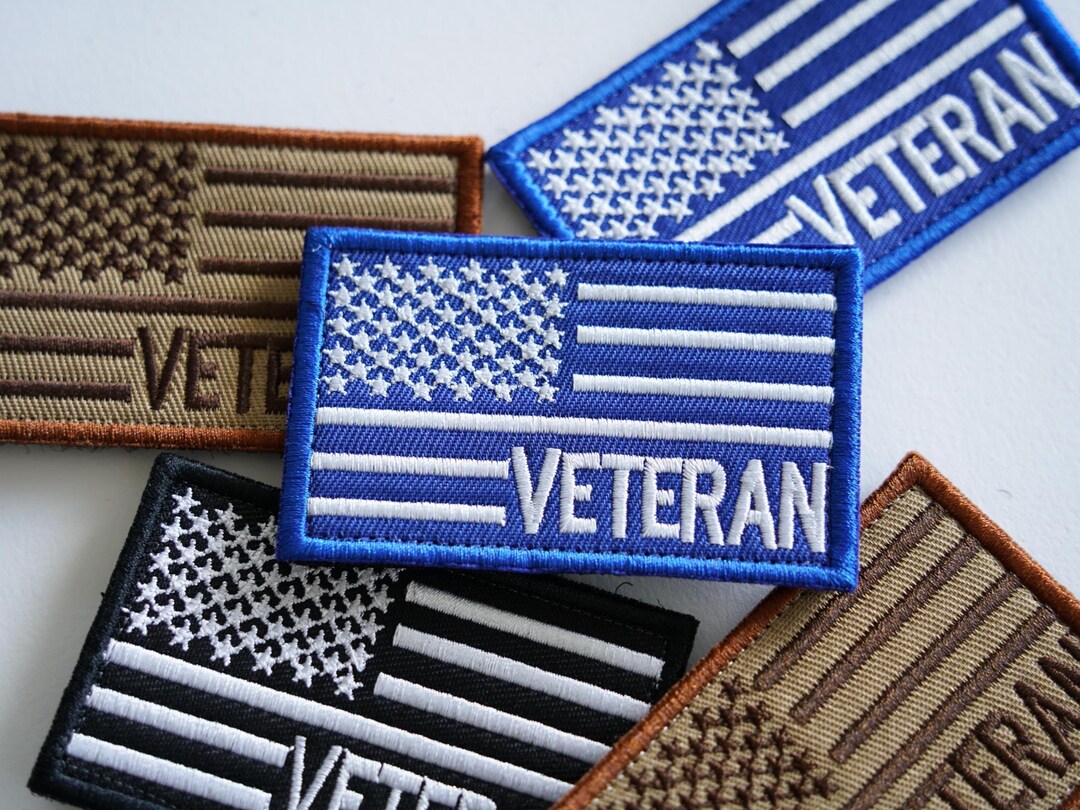 Toppa Guerra Del Golfo Toppa Ricamata Rotonda Dei Veterani Della Guerra Del Golfo (Esercito USA) - Distintivo Da Applicare Distintivo Ricamato Militare - Foto 3