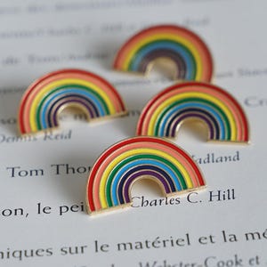 Rainbow Enamel Pin