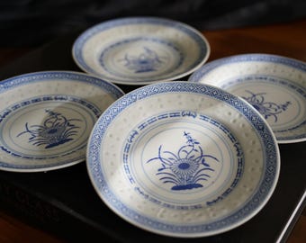 ZEN Lot de 6 assiettes à dessert en porcelaine Blanc 21 cm