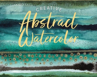 Creative Abstract Watercolor Book - Signed Copy