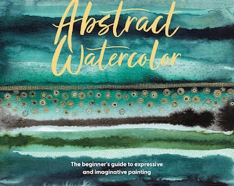 Creatief abstract aquarelboek - gesigneerd exemplaar