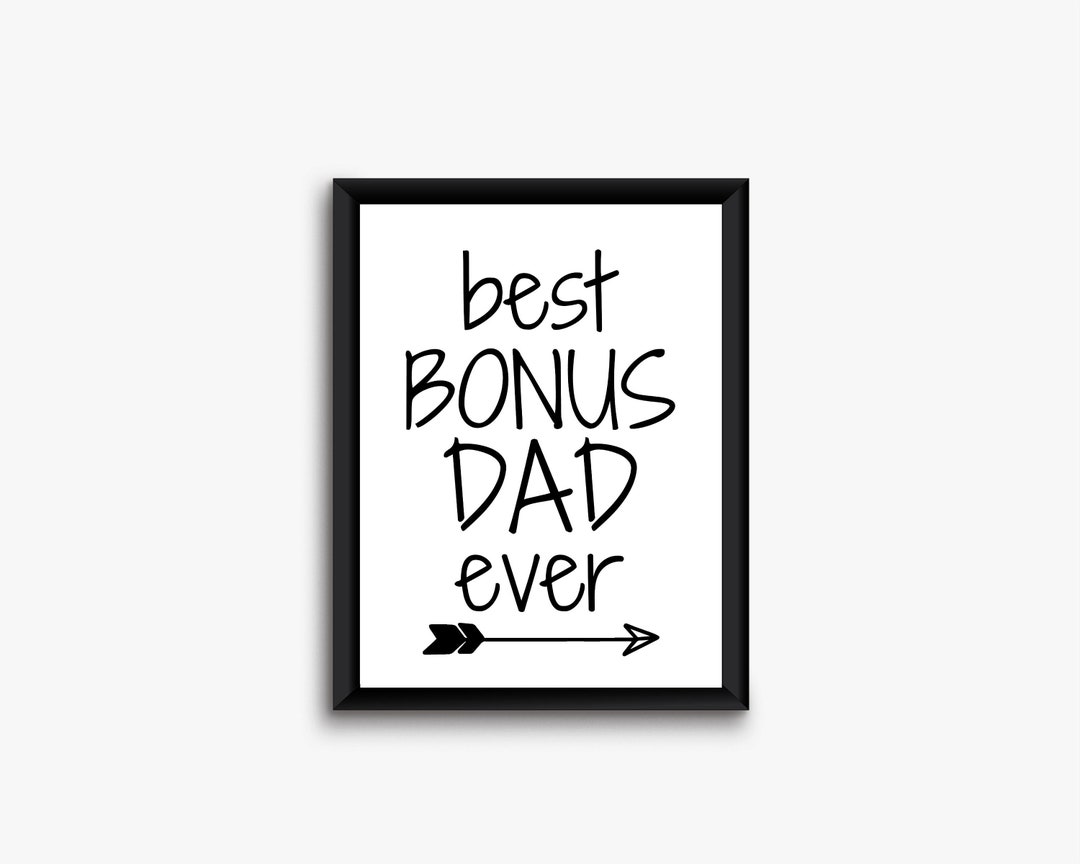 Vatertagskarte Für Stiefvater – „Best Step Dad Ever“, 145x145 Mm, Blanko Innen | Geschenkkarte Mit Umschlag