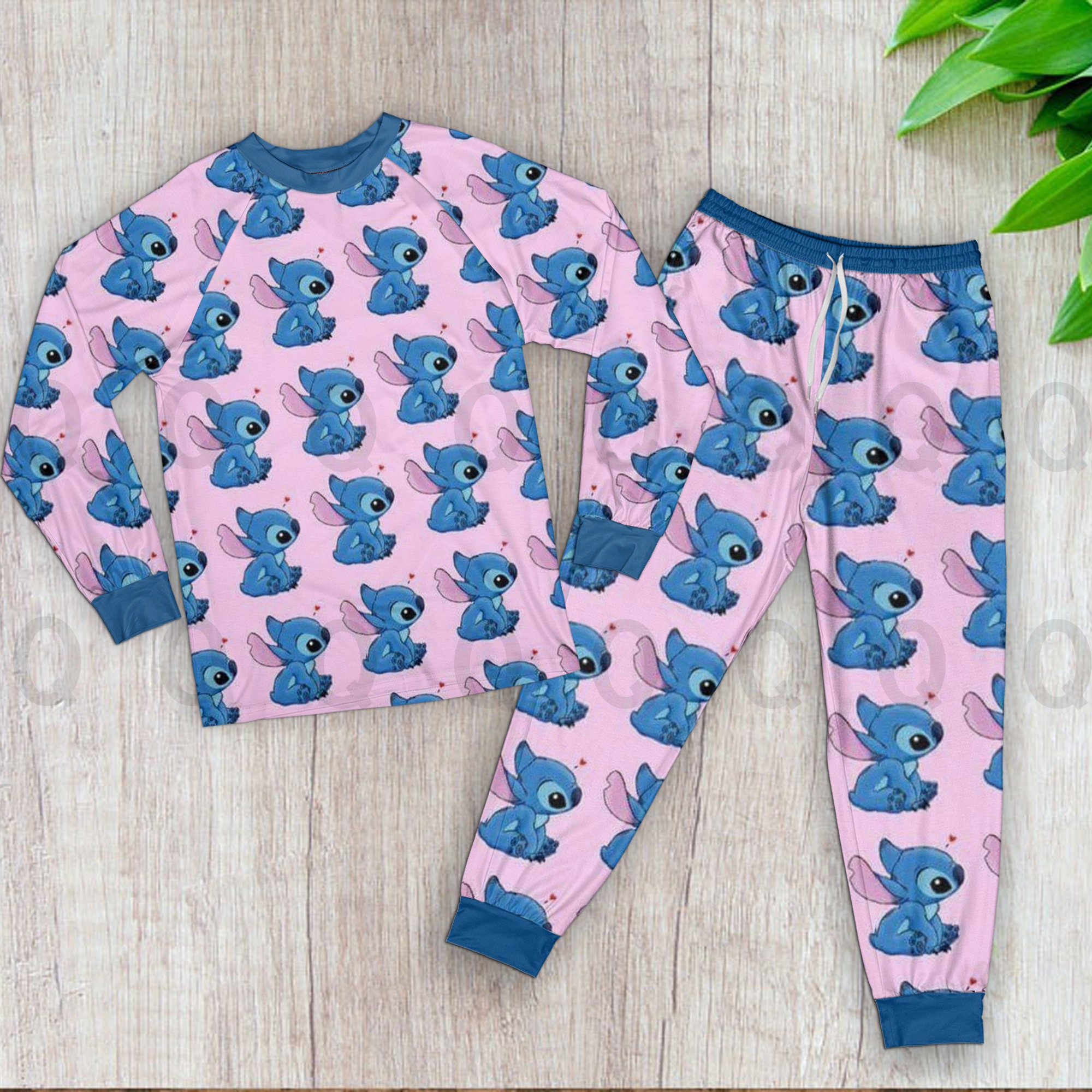 Stitch Cute Pajamas Set, Stitch Pyjama, Disney Pajama sold by ...