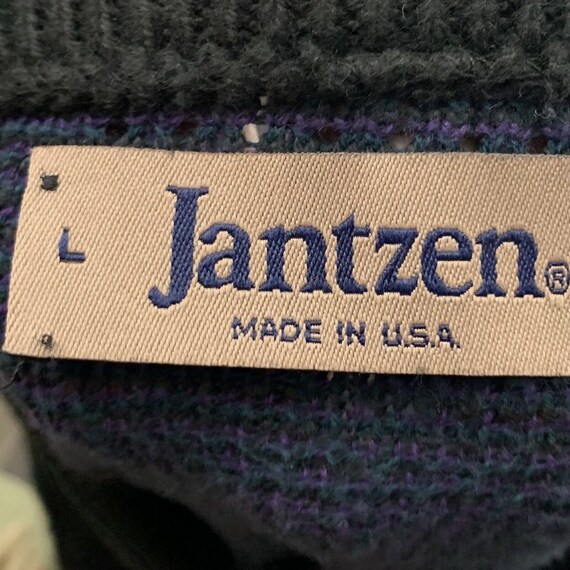 Vintage Sweater Jantzen Size Large Long Sleeved P… - image 3