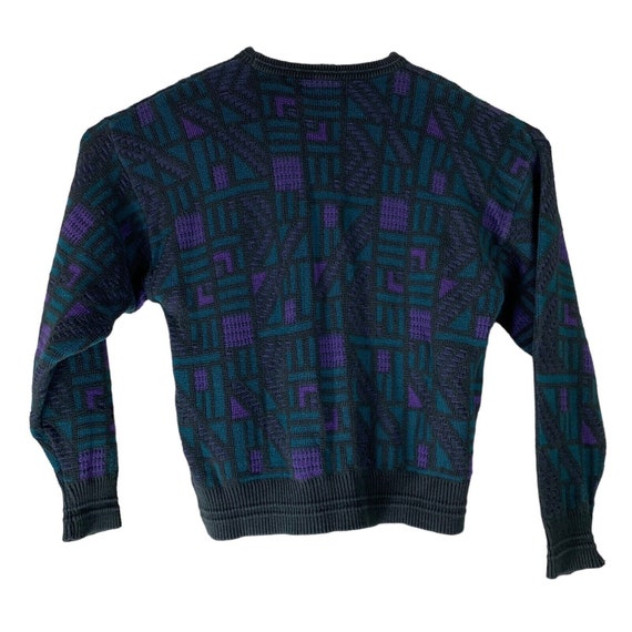 Vintage Sweater Jantzen Size Large Long Sleeved P… - image 2