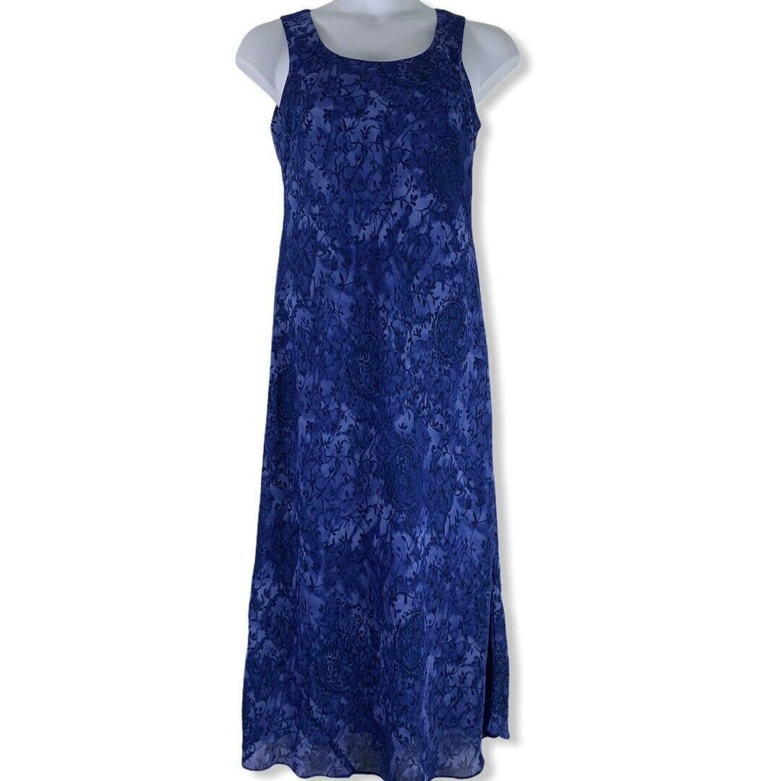 Vintage Rabbit Rabbit Rabbit Designs Dress Sleeveless Maxi 12 Etsy