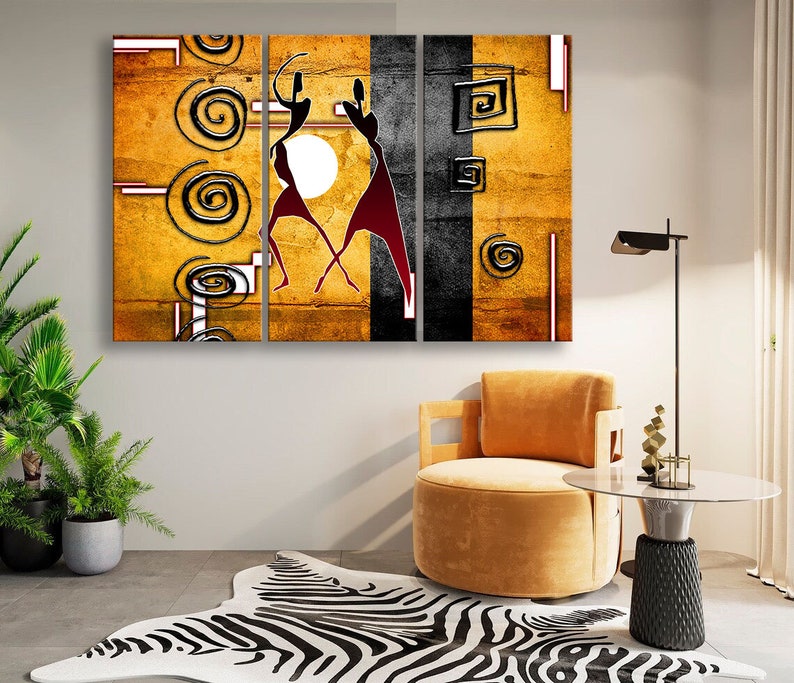 African Wall Art African Canvas Print African Decor African Etsy