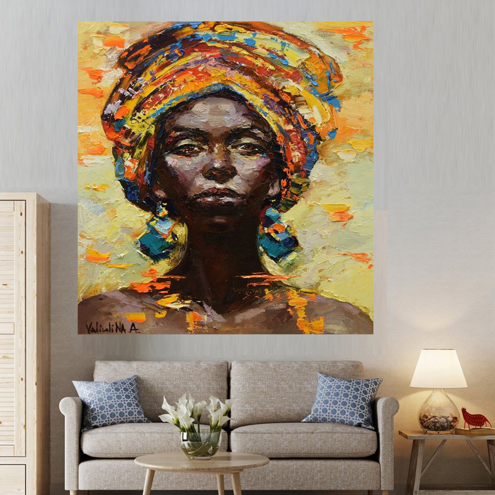 African art print African American art Wall art Black Women Etsy